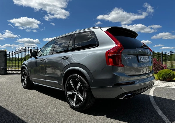 Volvo XC 90 cena 153700 przebieg: 131822, rok produkcji 2016 z Warszawa małe 781